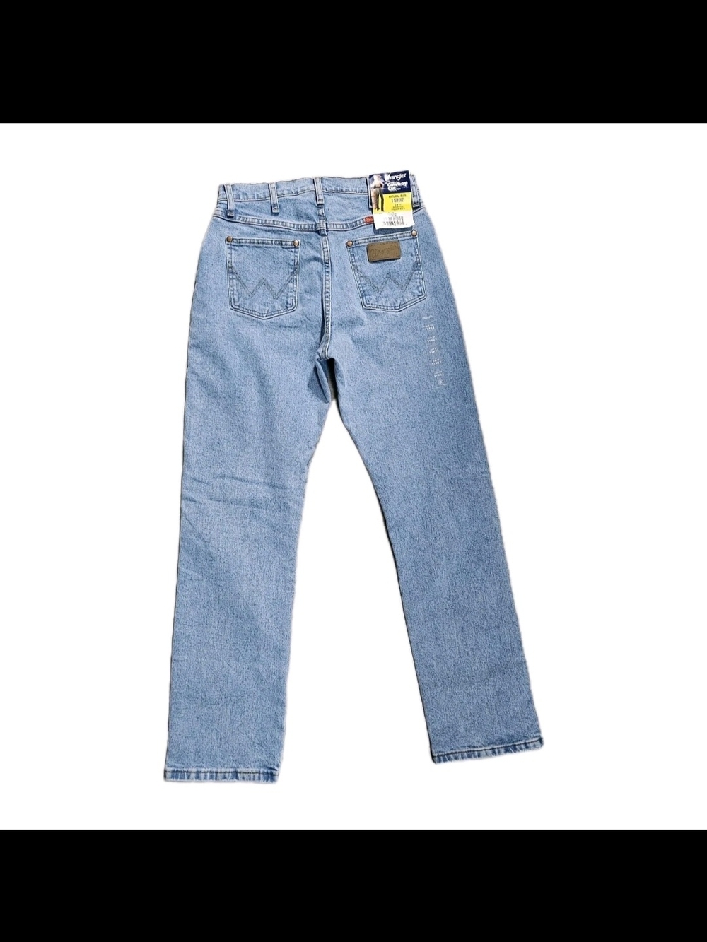 New Wrangler Cowboy Cut 14 MWZ High Rise 11x32 Jeans Women Size 10 Tapered Leg - Picture 12 of 16